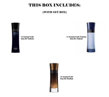 Giorgio Armani Code Set (3×30ml)