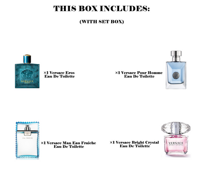 Versace Perfume Set (4×30ml)