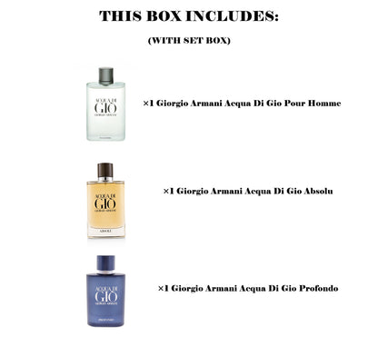 Giorgio Armani Acqua Di Gio Set (3×30ml)