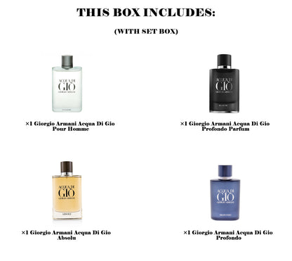 Giorgio Armani Acqua Di Gio Set (4×30ml)