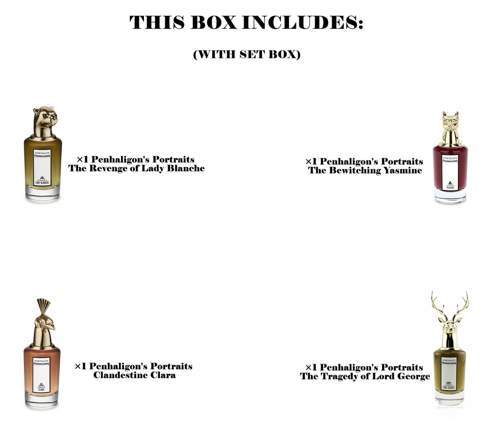 Penhaligon's Portraits Perfume Set (4×30ml)